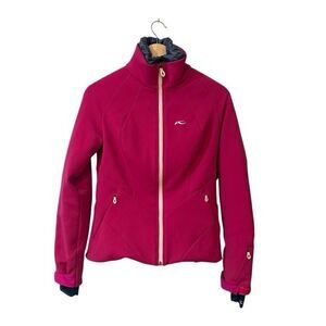 Kjus Skiing Women's Ski Jacket Parka Coat Size Medium Primaloft